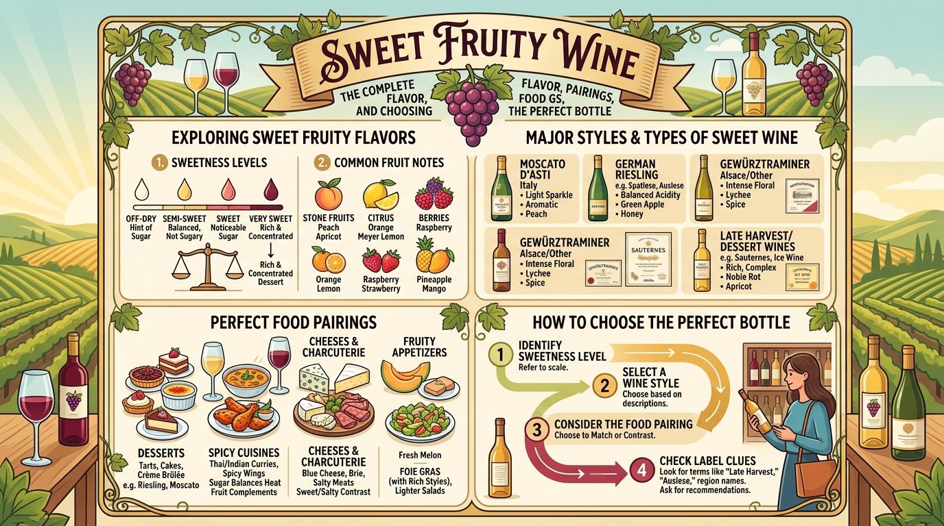 Sweet Fruity Wine