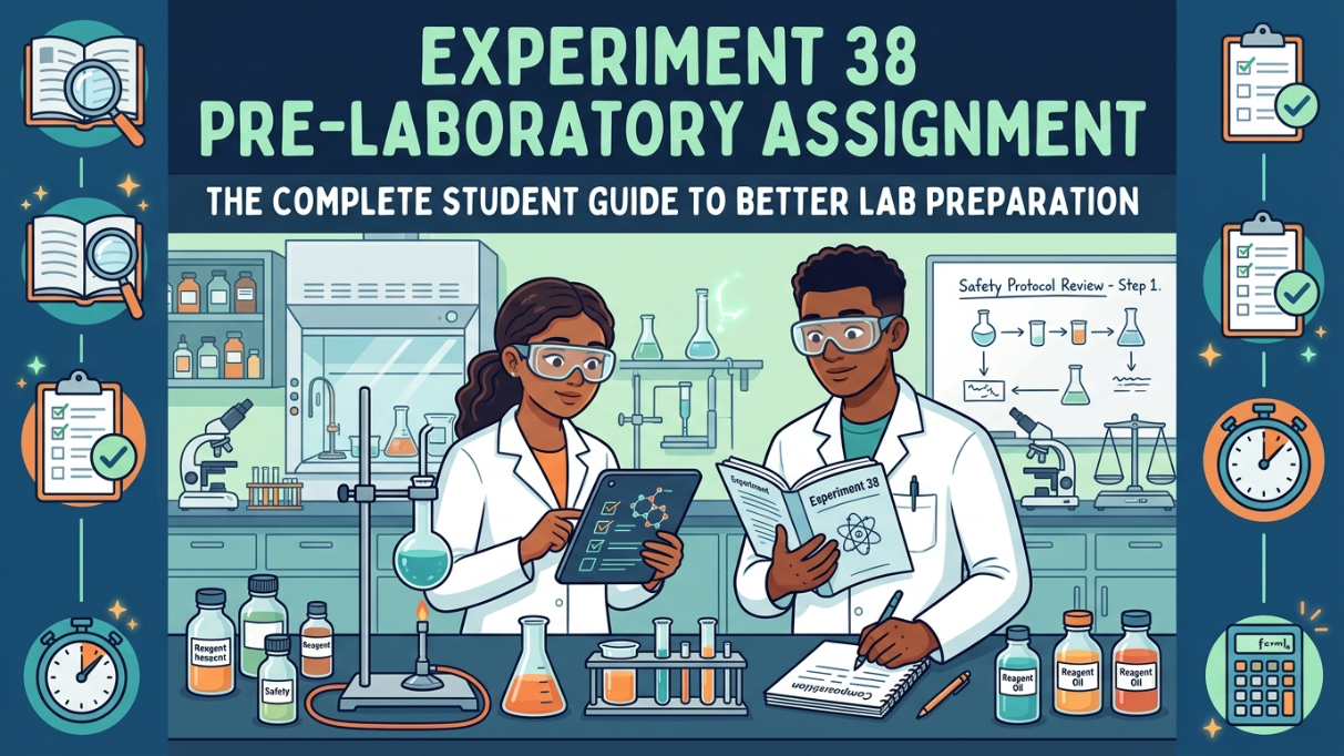 Experiment 38 Pre Laboratory Assignment