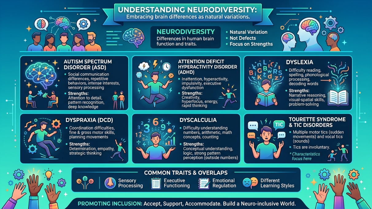 List of Neurodivergent Disorders