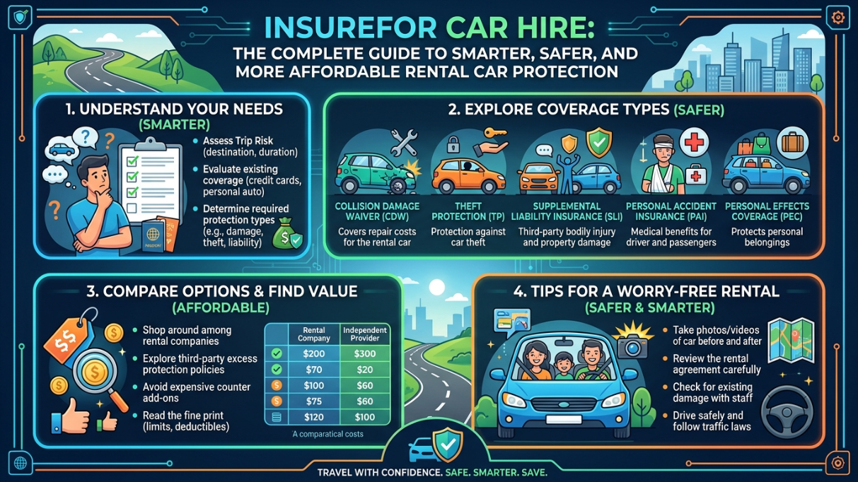 Insurefor Car Hire: The Complete Guide to Smarter, Safer, and More Affordable Rental Car Protection